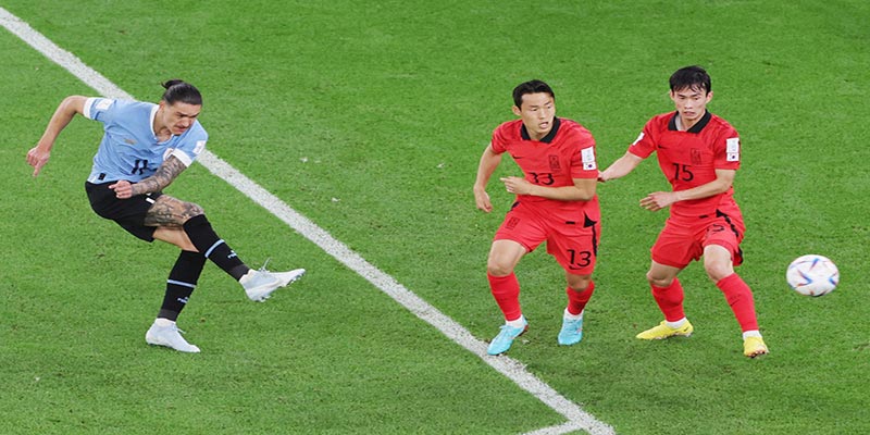ĐT Hàn Quốc kiên cường cầm hoà Uruguay tại WC 2022 6 Diễn biến chính cuộc so tài giữa Hàn Quốc và đại diện đến từ Nam Mỹ